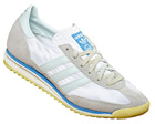 Adidas Ladies Adidas SL72 White/Pale Blue Material