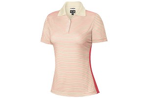 Ladies ClimaCool Twin Stripe Golf Polo