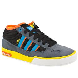 Adidas Male Ciero Mid Suede Upper in Black and Grey