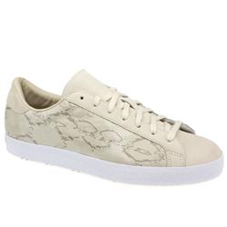 Adidas Male Das Rod Laver Vin Leather Upper in Beige