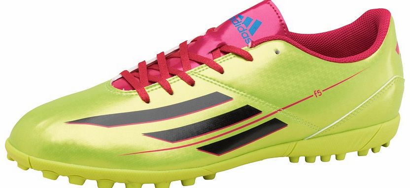 Adidas Mens F5 TRX TF Football Boots Solar