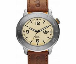 Adidas Mens Manchester Cream Brown Watch