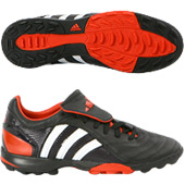 Adidas Mens Pulsado 11 TRX TF - Black/White/Poppy.