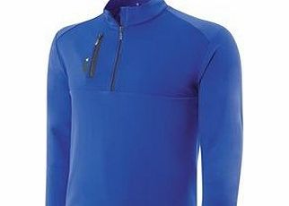 adidas Mixed Media Layer Golf Jumper Bright Royal AW14 L