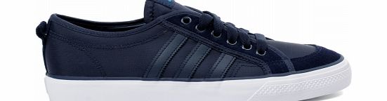 Adidas Nizza Lo Navy Nylon Trainers