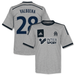 Adidas Olympique Marseille Away Valbuena 28 Shirt 2014