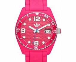 Adidas Pink Brisbane Silicone Watch