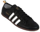 Adidas Plimsalao Slim Black Suede Trainers