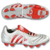 Adidas Predator Pulsion Beckham II TRX Firm Ground - Silver/Red.