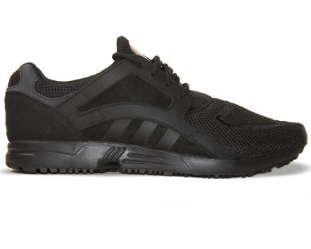 Adidas Racer Lite Triple Black Textile Trainer