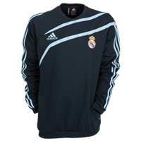 Real Madrid Training Sweat Top - Dark