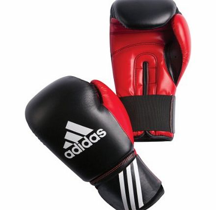 adidas Response Boxing Gloves - Black/Red - 12oz