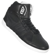 Hoops Mid Black Trainers