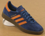 Spezial Dark Blue/Orange Suede Trainers