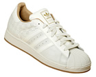 Adidas Superstar I Cream/Ecru Leather Trainers