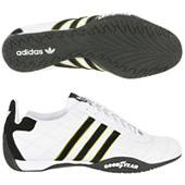 Adidas Tuscany Leather - White/Black/Gold.