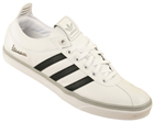 Adidas Vespa S White/Black Leather Trainers