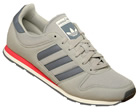 ZX 300 Grey/Dark Grey Material Trainer