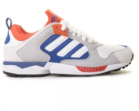 Adidas ZX 5000 RSPN White/Orange/Blue/Grey Suede Trainers