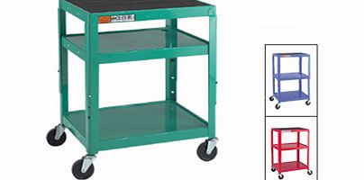 Adjustable height trolley