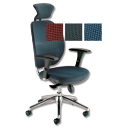 Adroit Lorraine Task Armchair Headrest Mesh Back