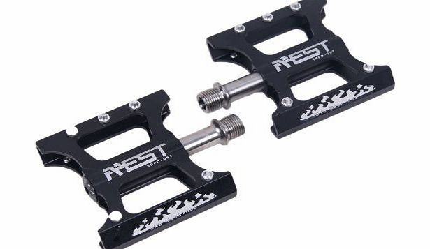 AEST 170g CNC Titanium Spindle Ti Axle Mountain Bike Pedals MTB BMX Bicyble Treadles