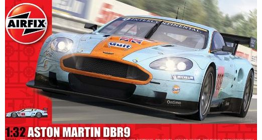 A03411 Aston Martin DBR9 Gulf 1:32 Scale Series 3 Plastic Model Kit