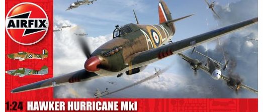 A14002A Hawker Hurricane Mk1 1:24 Scale Series 14 Plastic Model Kit