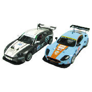 Jaguar Xkr Gt & Aston Martin Twin Gift Set