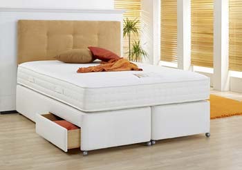 Hush Serene Dream 1200 Visco Divan and Medium