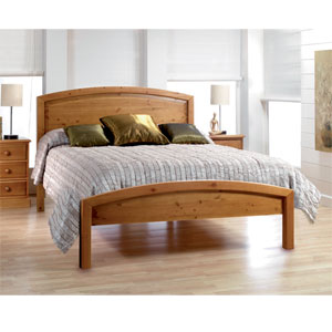 The Minnesota 5ft Kingsize Wooden Bedstead