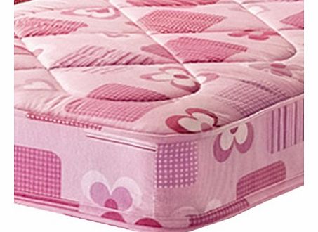 Beta Girls 2ft6 Small Single Sprung Mattress