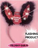 Alandra FLASHING HEN NIGHT BUNNY EARS RED