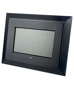 7in Digital Photo Frame - Black