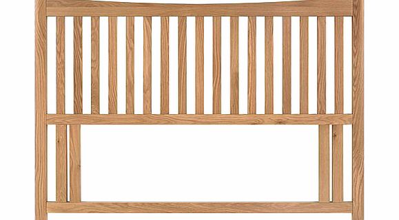 Oak Headboard - Double or King Size (Double)