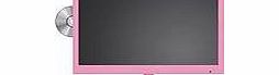 Alba Pink 22inch Full HD LED DVD/TV Combo