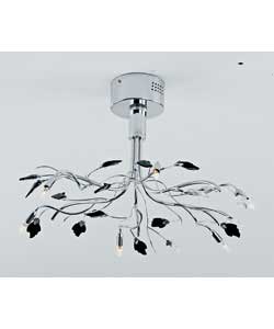 Chrome 6 Light Ceiling Fitting