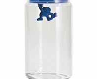 Alessi Gianni Blue Kitchen Storage Jars 140cl Gianni