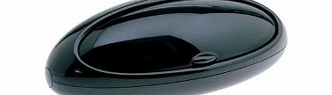 Alessi Gnam Bread Bin Black Bread Bin