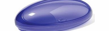 Alessi Gnam Bread Bin Blue Bread Bin