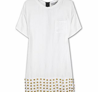 Studded t-shirt dress