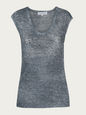 TOPS GREY M AW-U-22924