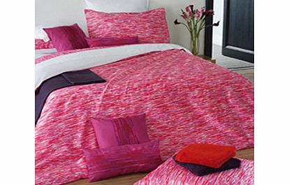 Alexandre Turpault Bisso Bedding Fuchsia Flat Sheet Double/King