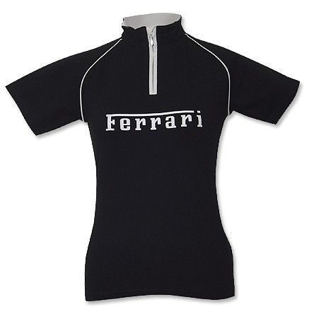 Ferrari Ladies Racing Top Black/Grey