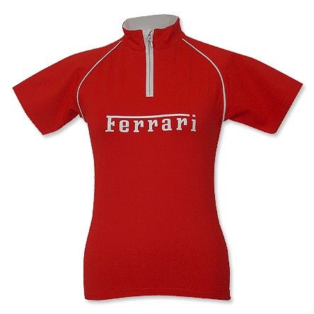 Ferrari Ladies Racing Top Red/Black