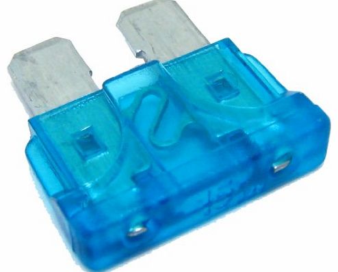 All Trade Direct 10 X 15 Amp Standard Blade Fuses Car Ato Atc Fuse Auto