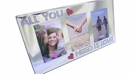 is Love Mirror Photo Frame