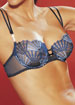 Marbella half cup underwired bra