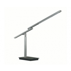 ALMA Light Led Modern Desk Lamp in Nickel Matt