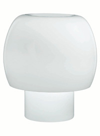 ALMA Light Mush Modern Table Light Made From White Blown Glass